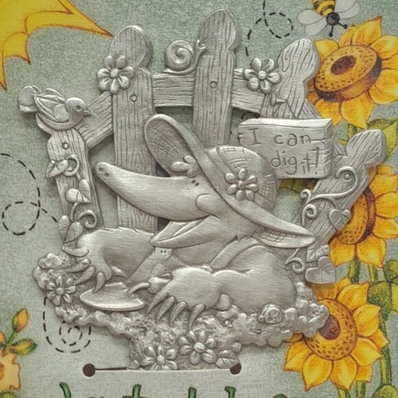 Lindsay Claire Fine Pewter Plant Stake, Earth-ly Delights - Picture 2 of 4